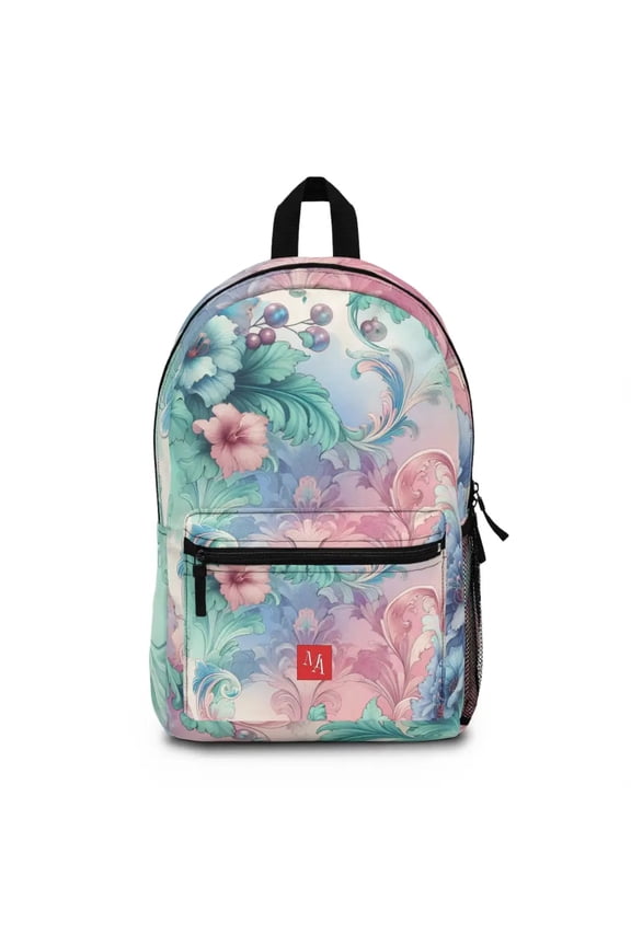 Pastel Petals Panorama - Backpack