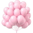 thumbnail image 1 of Pastel Pink Latex Party Balloons, 100 Pack 12 inch Round Light Pink Baby Pink Balloons for Balloon Garland Balloon Arch as Birthday Party Decorations, Wedding Decorations, Baby Shower Decorations, 1 of 6