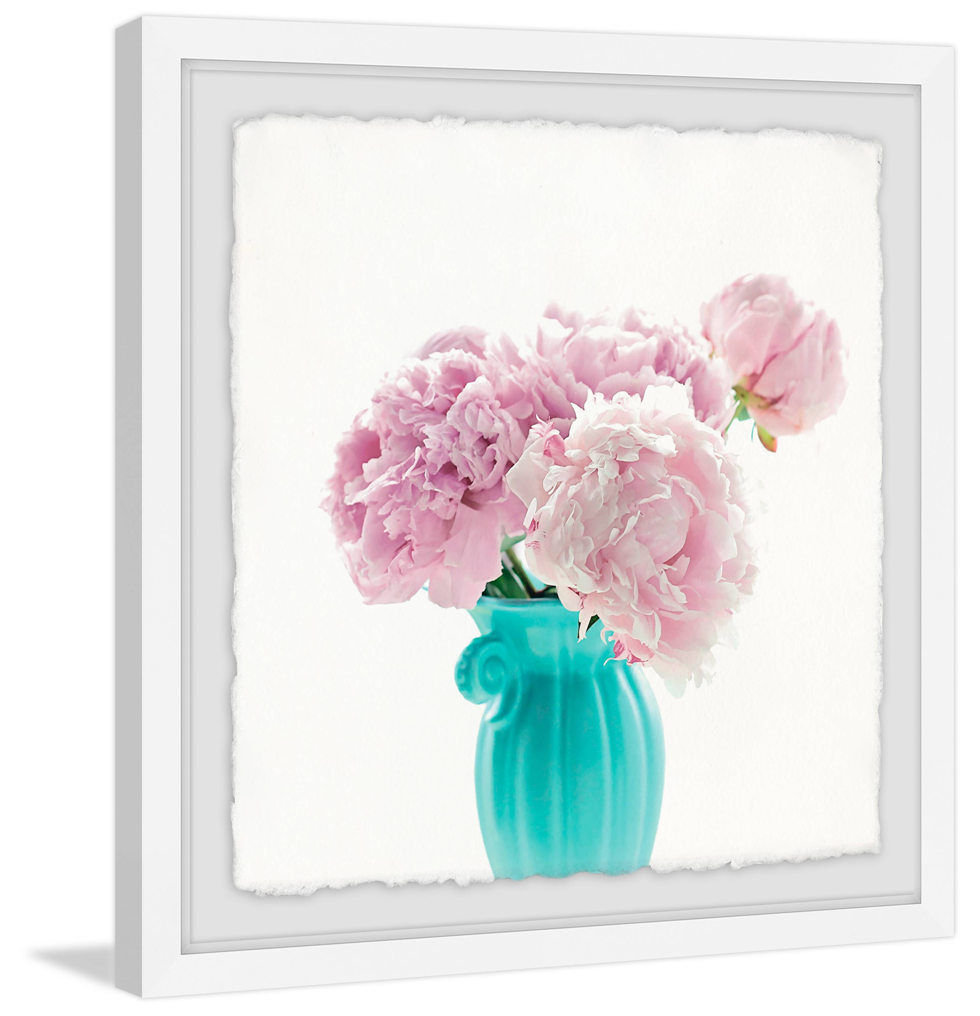 Pastel Pinks I Framed Painting Print