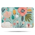 thumbnail image 1 of Pastel Pioneer Flower Pattern Bathroom Rugs Mat,Non Slip Microfiber Bathroom Rug,Rubber Backing,Soft Bathroom Mats for Bathroom Floor,Tub and Shower,17x27in(43x68cm), 1 of 5