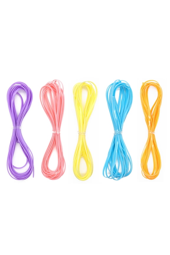 Pastel Plastic Lacing by Creatology 118" x 0.078" Colorful Craft Cord for DIY Jewelry - Keychains & Kids Crafts - 12 Pack