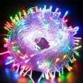 thumbnail image 1 of Pastel Plug in Easter String Lights, 33ft 100 LED Clear Wire Decorative Multicolored Christmas Birthday Wedding Party Lighting Up for Window Bedroom Tree Hanging Decorations (Multi Color), 1 of 17