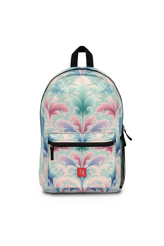 Pastel Plumes and Petals - Backpack