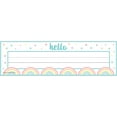 Pastel Pop Flat Name Plates, Large