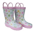 thumbnail image 1 of Pastel Posies Girls Rain Boots 13, 1 of 2