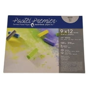 Global Art Pastel Premier Sanded Paper, 400 Grit, White, 9" x 12", 8 Sheets/Pkg.