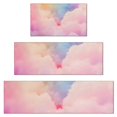 thumbnail image 1 of Pastel Rainbow Clouds Kitchen Rugs Sets Of 3,Kitchen Runner Rugs Non Skid Washable,Decorative Kitchen Floor Mats for Kitchen,Sink,Laundry,17"x30"+ 17"x47" + 17"x59", 1 of 6