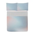 thumbnail image 1 of Pastel Reversible Bedspread Set, Abstract Blurry Colors Composition Daydream Fantasy Miscellaneous Art, Pillow Shams & Comforter Microfiber Bedding Set, 3 Sizes, Baby Blue, by Ambesonne, 1 of 4