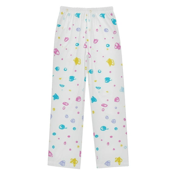 Pastel Sea Dots Pajama Pants Soft Lightweight Lounge Pants Bottoms Sleep Pants Warm Comfy