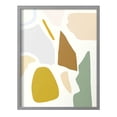 thumbnail image 1 of Pastel Splotches I Framed Print in Gray Solid Wood Framed Print No Nail Hanging, 1 of 6
