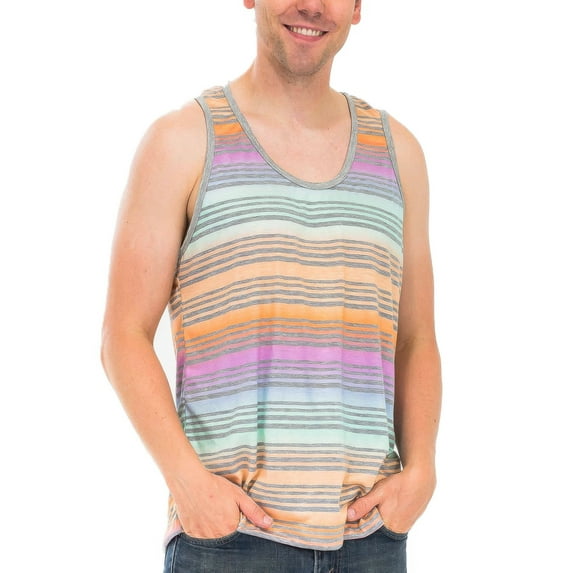 Pastel Striped Tank Top