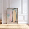 thumbnail image 1 of Pastel Surfboard Poster, Beachy Room Decor, Surfboard Wall Art, Colourful Beach Art, Coastal Ocean Wall Art, Home Decor, 16x24 UNFRAMED, 1 of 3