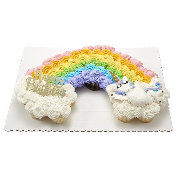 Pastel Unicorn Cupcake Cake