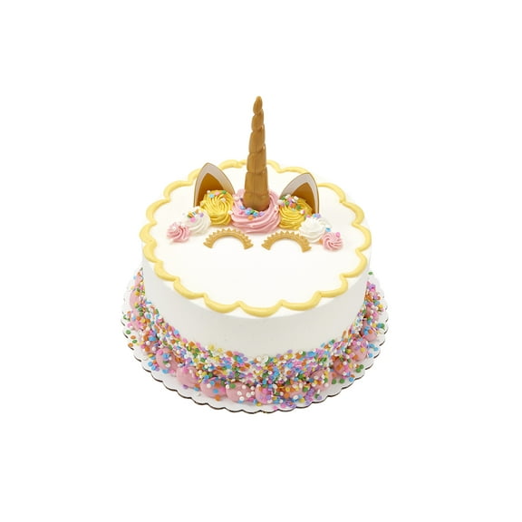 Pastel Unicorn Round Cake