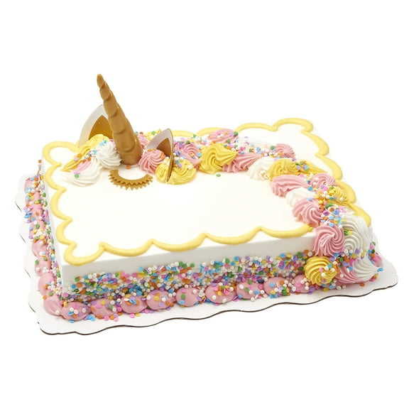 Pastel Unicorn Sheet Cake