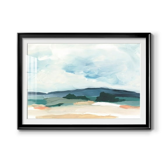 Pastel Vista II Premium Framed Print - Ready to Hang