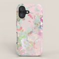 Pastal Shell Pastel Watercolor Floral Tough Case for Apple iPhone, Polycarbonate ...