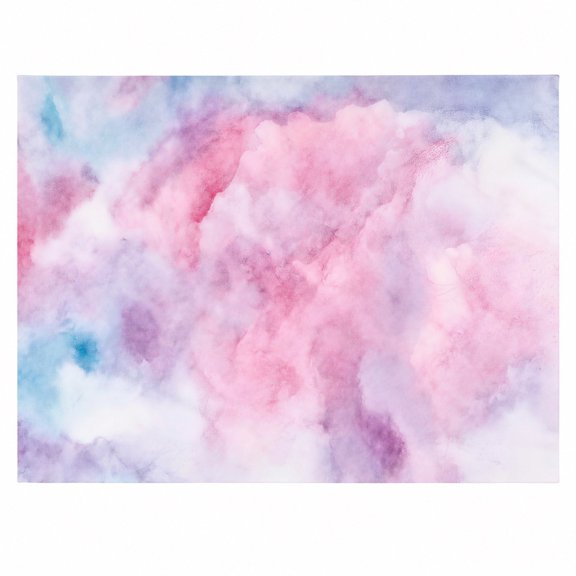 Pastel Watercolor Gradient Printed Polyester Backdrop, 210 x 150 cm