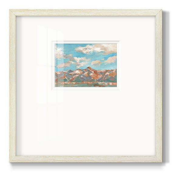 Pastel Western Vista IIPremium Framed Print