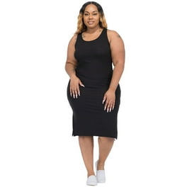 Walmart t shirt dress plus size hotsell