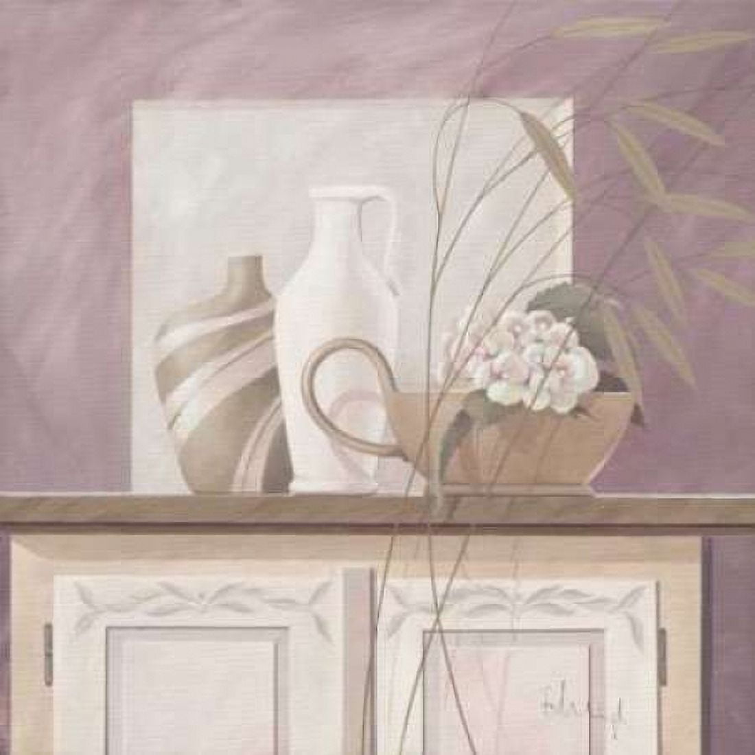 Pastel colours I Canvas Art - Franz Heigl (24 x 24)