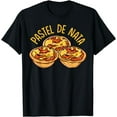 thumbnail image 1 of Pastel de nata Portuguese Pastry Egg Tart Cinnamon Portugal T-Shirt, 1 of 4