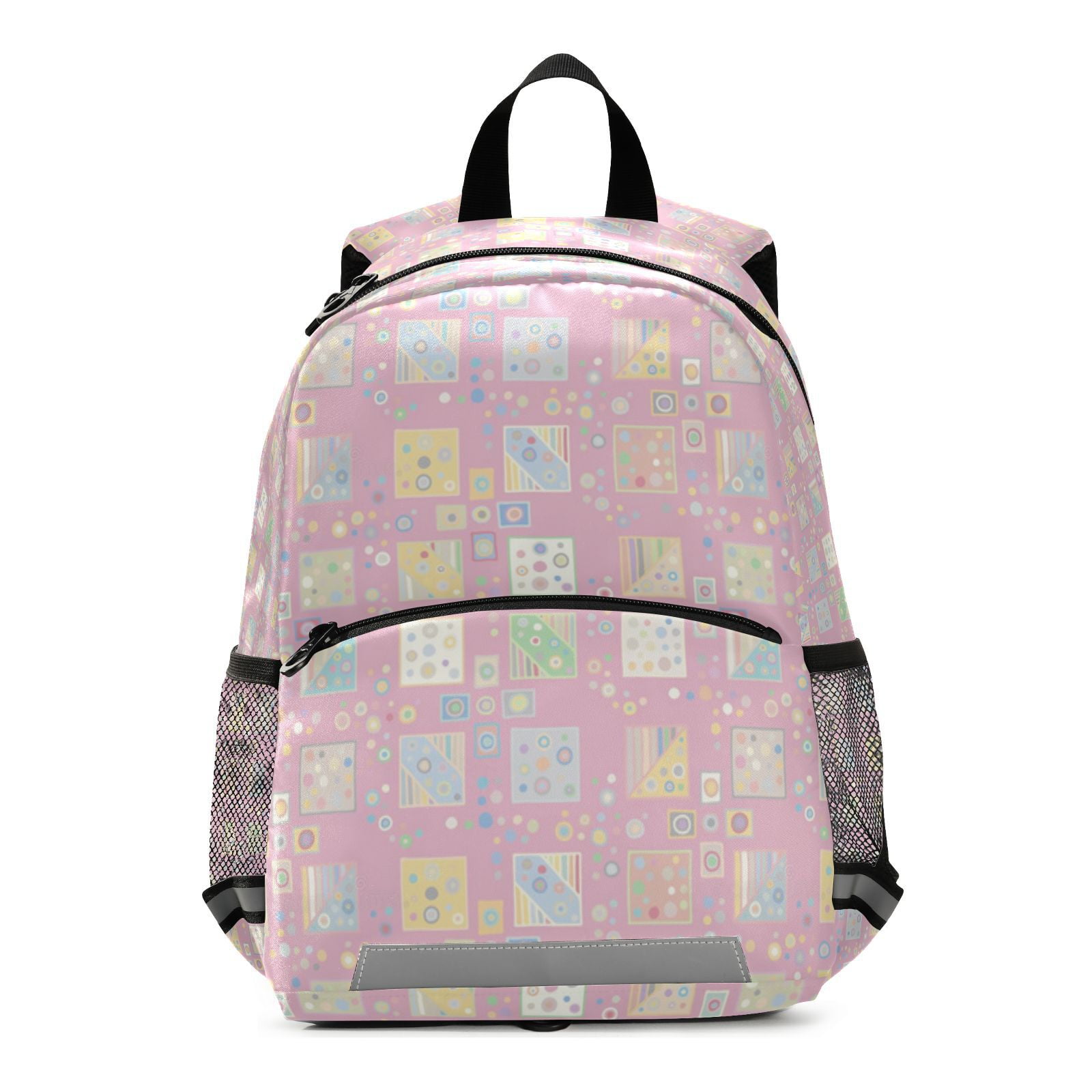 Pastel pink square pattern design Backpacks for Backpack for Bookbag ...