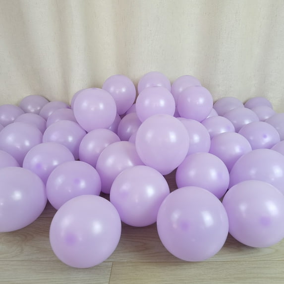 Pastel purple Balloons 5 inch 100 pcs for Birthday Wedding Engagement Anniversary ChristmasParty Decorations