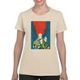 thumbnail image 1 of Pastell A Woman Of Nature T-shirt Women's -Hulya Ozdemir Designs, Female Small, 1 of 4