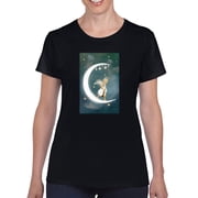 Pastell Angel Of Friendship T-Shirt Womens -Charlotte Bird Designs, Female Regular Fit