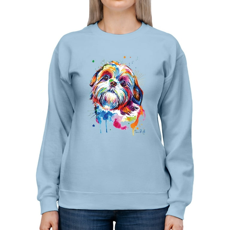 Womens best sale dog sweatshirt