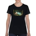 thumbnail image 1 of Pastell Day Of Becoming T-Shirt Womens -Charlotte Bird Designs, Female Regular Fit, 1 of 4
