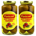 thumbnail image 1 of Pastene Hot Cherry Peppers (2 Pack), 1 of 6