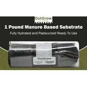 Pasteurized Manure-Based Mushroom Substrate   1lb Bag for Dung-Loving Mushrooms