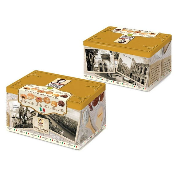 Pasticceria Matilde Vicenzi Verona Italian Fine Pastry Cookies 1.47 lb Tin