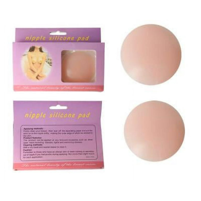 Pasties Nipple Covers, Reusable Silicone Breast Sticky Nipplecovers Nude