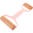 thumbnail image 1 of Pasties Plastic Rolling Pin Kitchen Accesories Washable Dough Roller Double-ended Pink Wood, 1 of 6