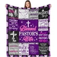 thumbnail image 1 of Pastor Appreciation Gifts Blanket, Pastor Gifts for Men, Pastor Apperciation Decorations, Best Gifts for Pastor, Pastor Gift Ideas, Flannel Throw Blanket 50" x 60", 1 of 6
