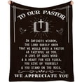 thumbnail image 1 of Pastor Appreciation Gifts Pastor Blanket Pastor Gifts for Men Women,Christian Gifts for Pastor Throw Blankets 50x60inches,Thank You Gift for Pastor Appreciation Day, Christmas, 1 of 6
