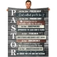 thumbnail image 1 of Pastor Appreciation Gifts, Pastor Blanket, Pastor Gifts for Men, Gifts for Religious Christian Inspirational Throw Blanket 60"x50", 1 of 6