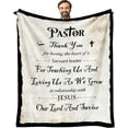 thumbnail image 1 of Pastor Appreciation Gifts, Pastor Gifts for Men Throw Blanket 60"x50", Pastor Appreciation Gifts for Men, Gifts for Pastor Appreciation, Pastor Appreciation Decorations, Christian Gifts For Men, 1 of 6