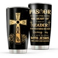thumbnail image 1 of Pastor Appreciation Gifts for Women, 20oz Pastor Thank You Tumbler Cup, Pastor Insulated Travel Coffee Mug, Religious Scripture Gifts Baptism Christian Faith Gift Pastoral Gift from Church, 1 of 6