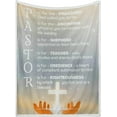 thumbnail image 1 of Pastor Appreciation Gifts for Men, Throw Blanket - Thank You Presents for Christmas, Pastor Day, Birthday - Ideas Gift Decoration 50" x 65" - Black, 1 of 6