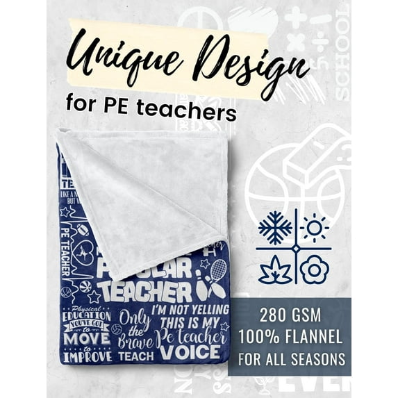 Pastor Appreciation Gifts for Men, Throw Blanket - Thank You Presents for Christmas, Pastor Day, Birthday - Ideas Gift Decoration - Grey, 50" x 60"