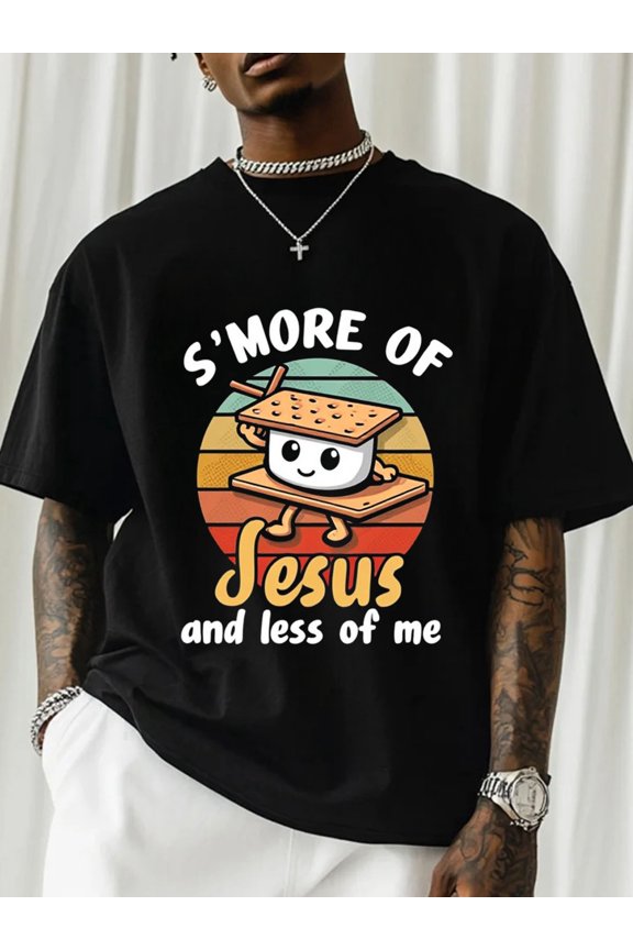 Pastor Appreciation Graphic Tee Black with Aint No Pastor Like The One I Got Slogan and Floral Design Casual Short Sleeve Shirt