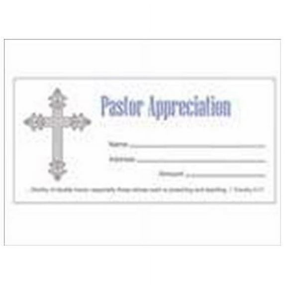 Pastor Appreciation Offering Envelope - 100 Qty