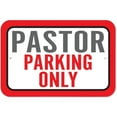 thumbnail image 1 of Pastor Parking Only Sign, 1 of 1