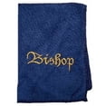 thumbnail image 1 of Pastor Towel-Bishop-Navy Microfiber, 1 of 1
