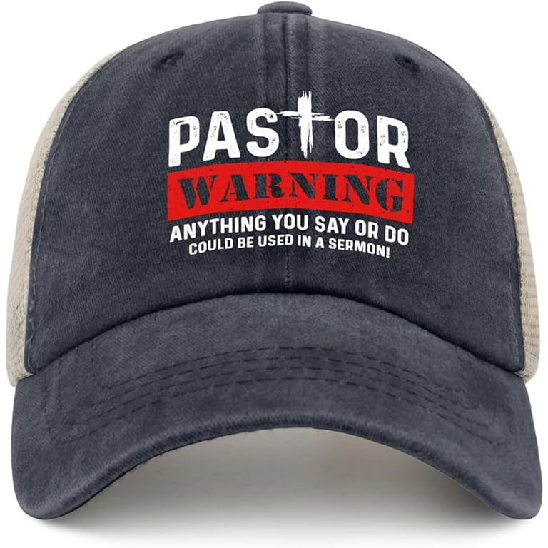 Pastor Warning Trucker Hat Pastor Warning Trucker Hat