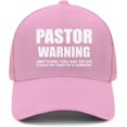 Pastor Warning Hat Pastor Warning Cap Pastor Warning Anything You Say